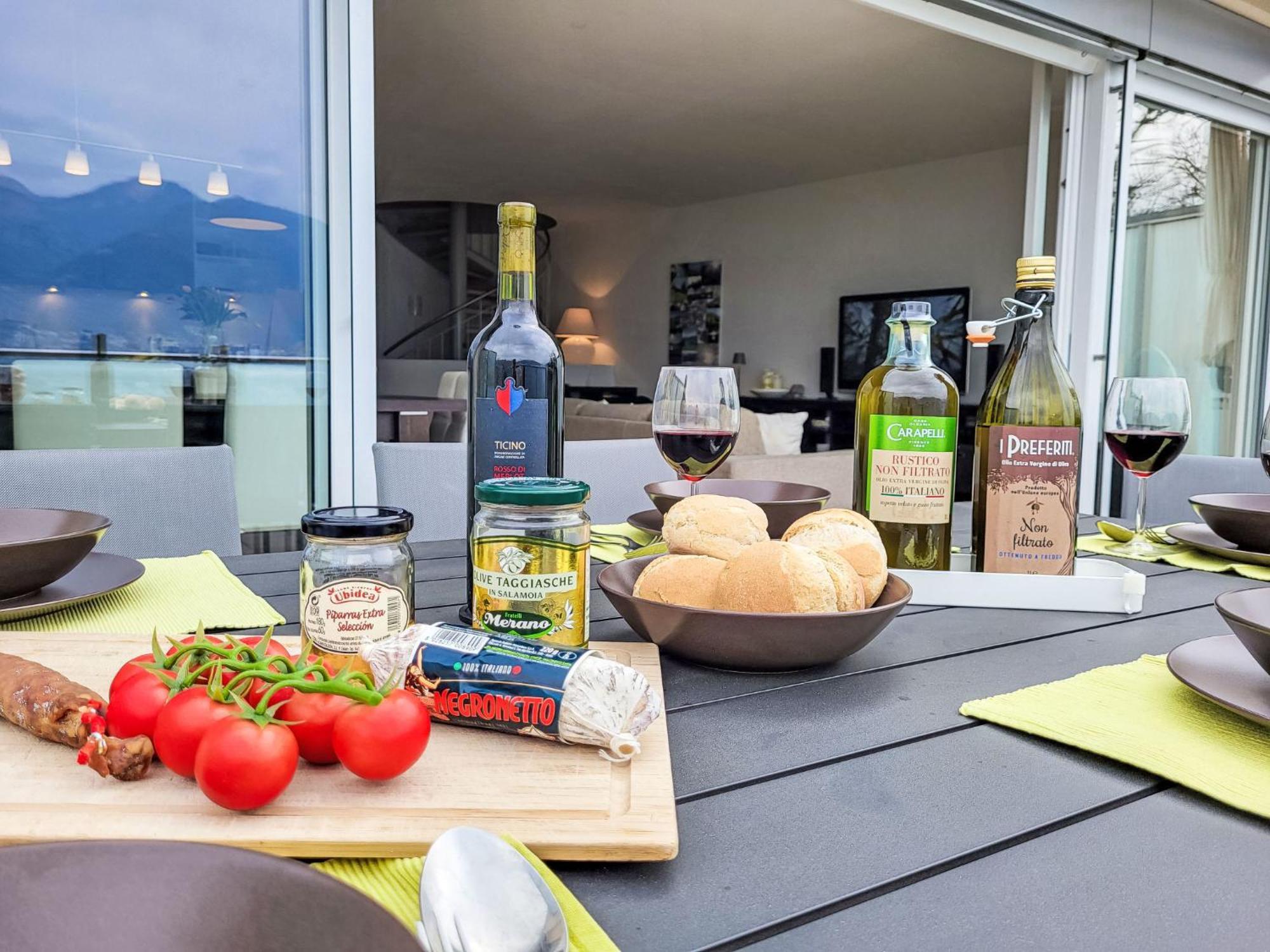 Apartment Vista Lago Maggiore 1-Floor Left By Interhome Gambarogno Exterior photo