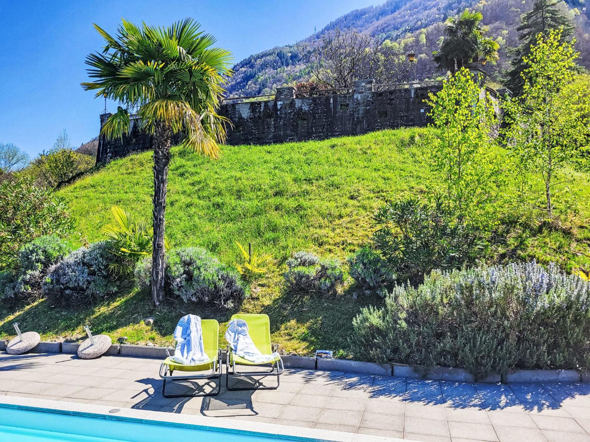 Apartment Vista Lago Maggiore 1-Floor Left By Interhome Gambarogno Exterior photo