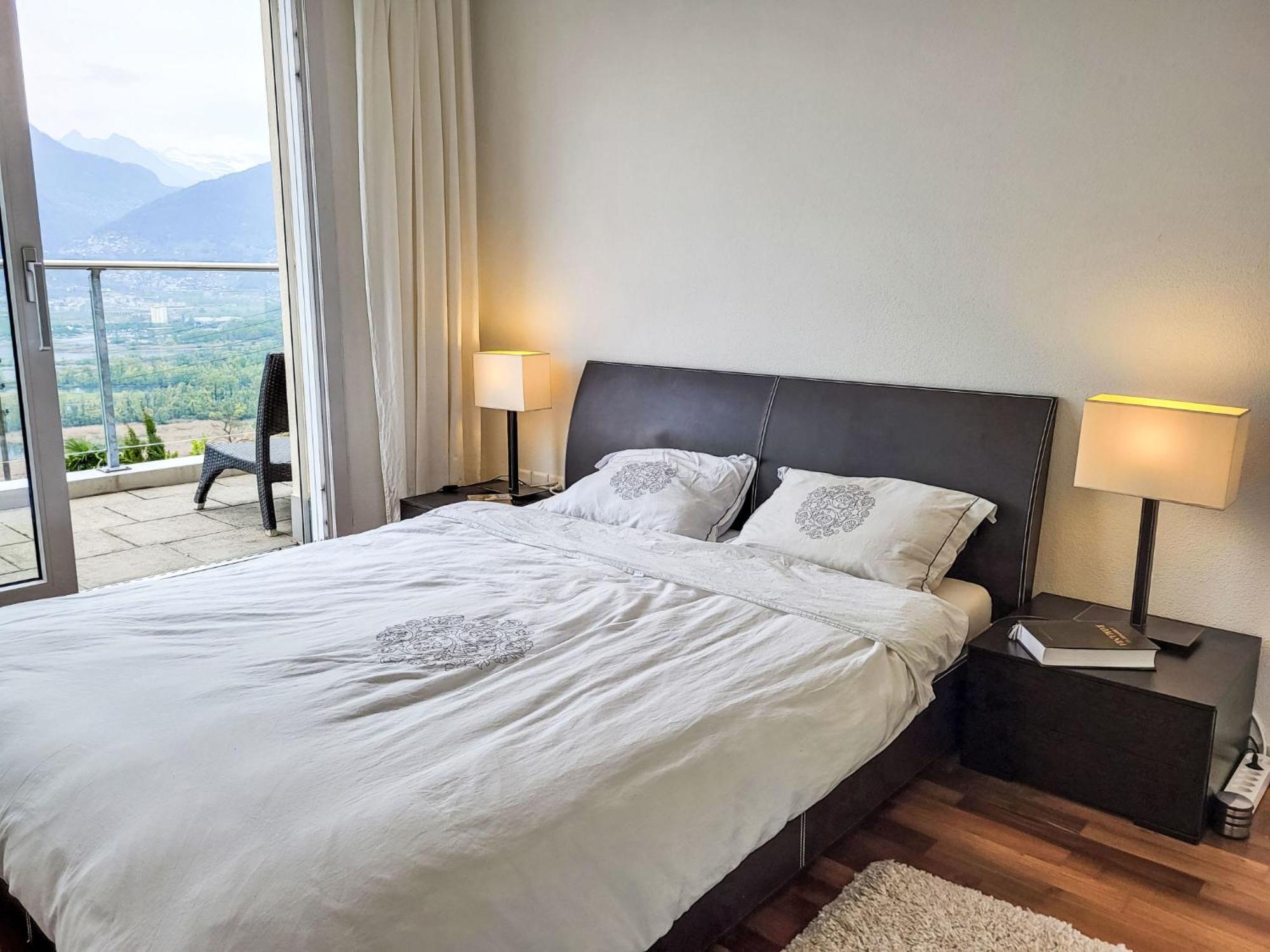 Apartment Vista Lago Maggiore 1-Floor Left By Interhome Gambarogno Exterior photo